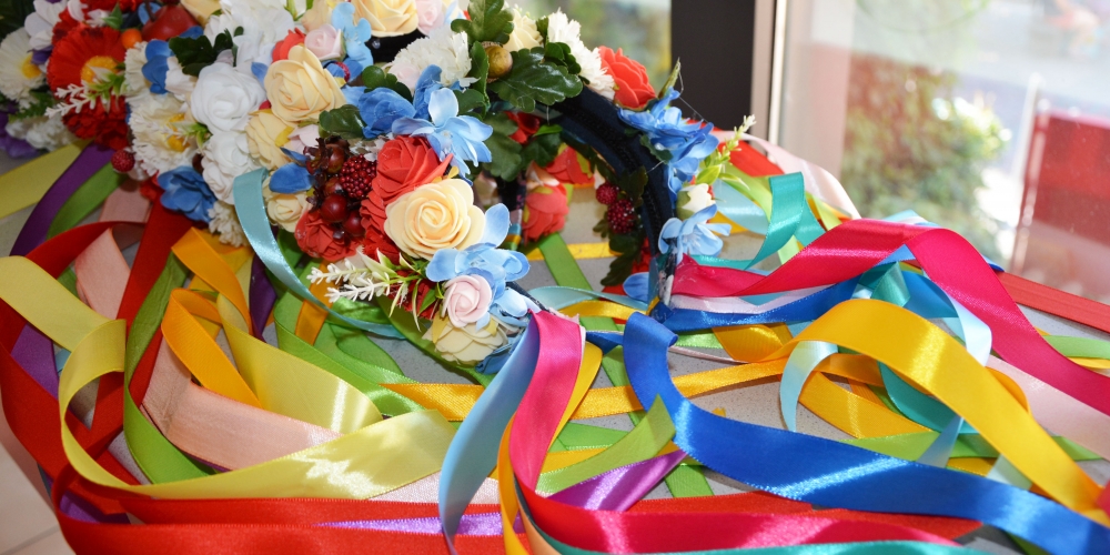 Traditional Ukrainian Wreath: History and Workshop in the City of Linz