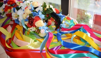 Traditional Ukrainian Wreath: History and Workshop in the City of Linz